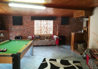 Zufike Self Catering Entertainment Area